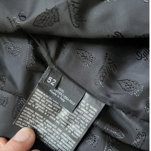 Gucci Women’s Leather Jacket Size 52 IT/Size 16 US - Picture 6 of 10